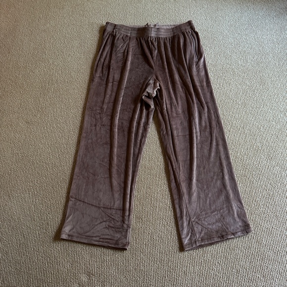 SKIMS Pants - Skims Sienna Velour Track Pants, Size 3X New